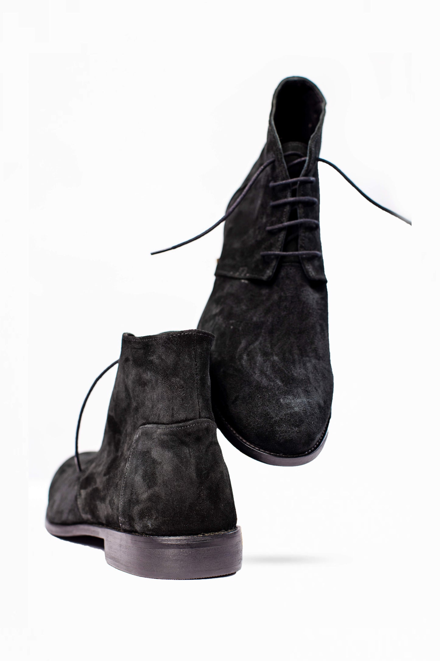 Black Suede Ankle Boots
