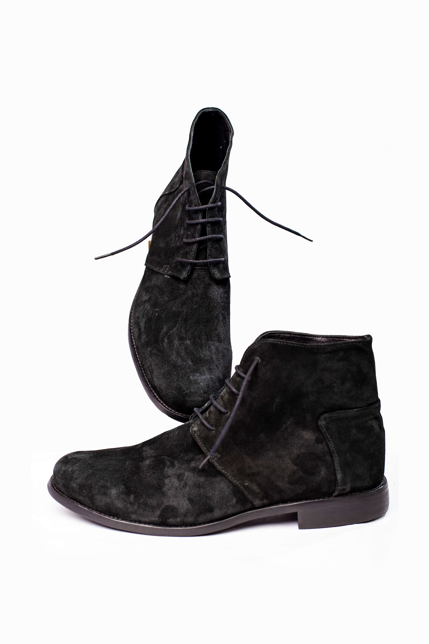 Black Suede Ankle Boots