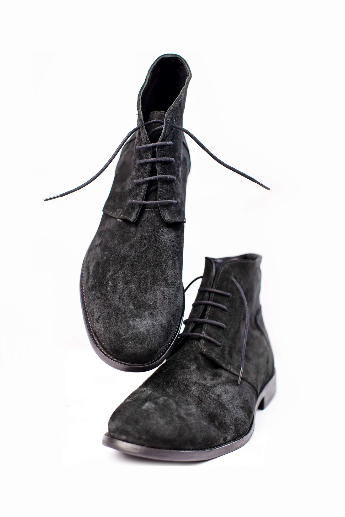 Black Suede Ankle Boots