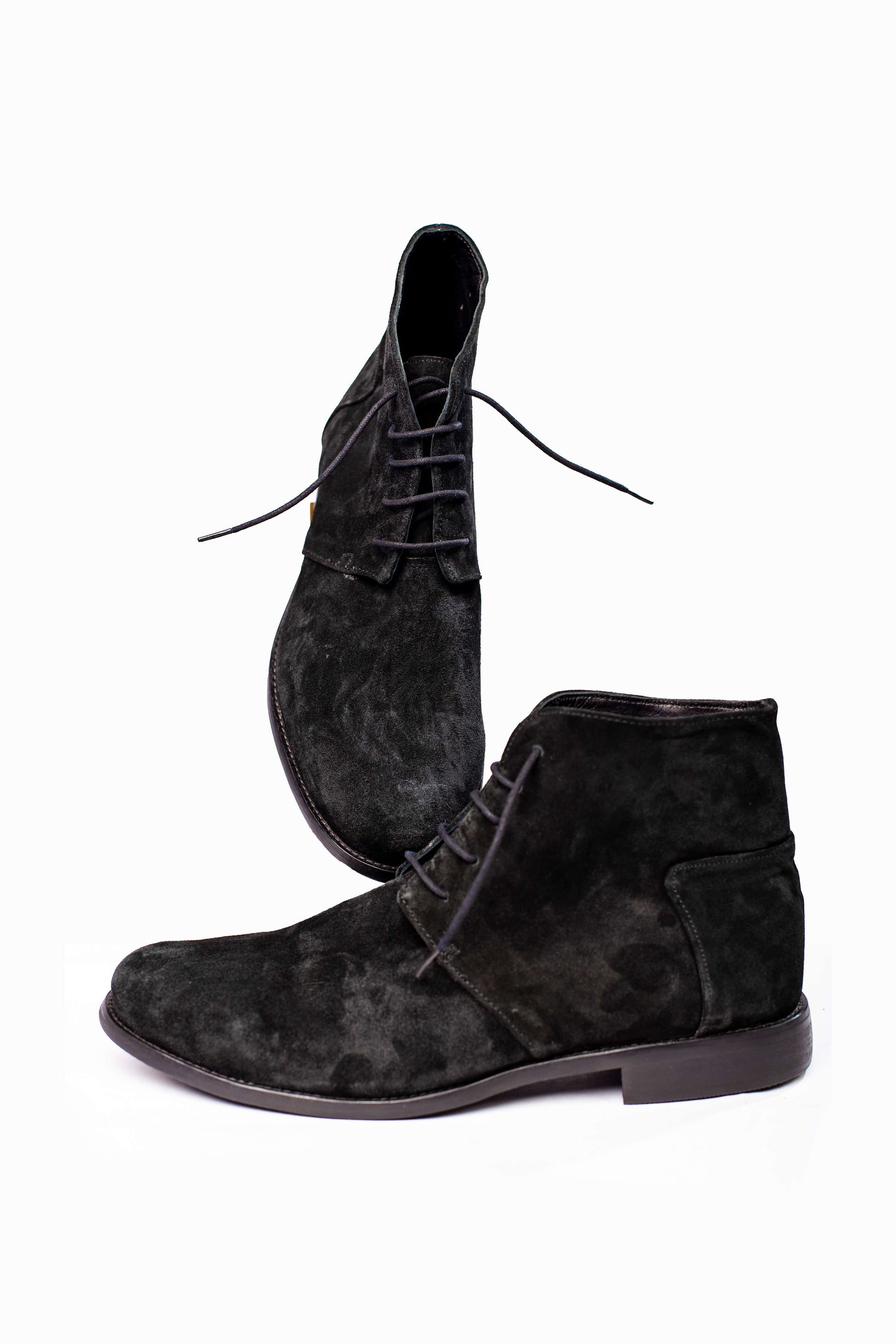 Black Suede Ankle Boots