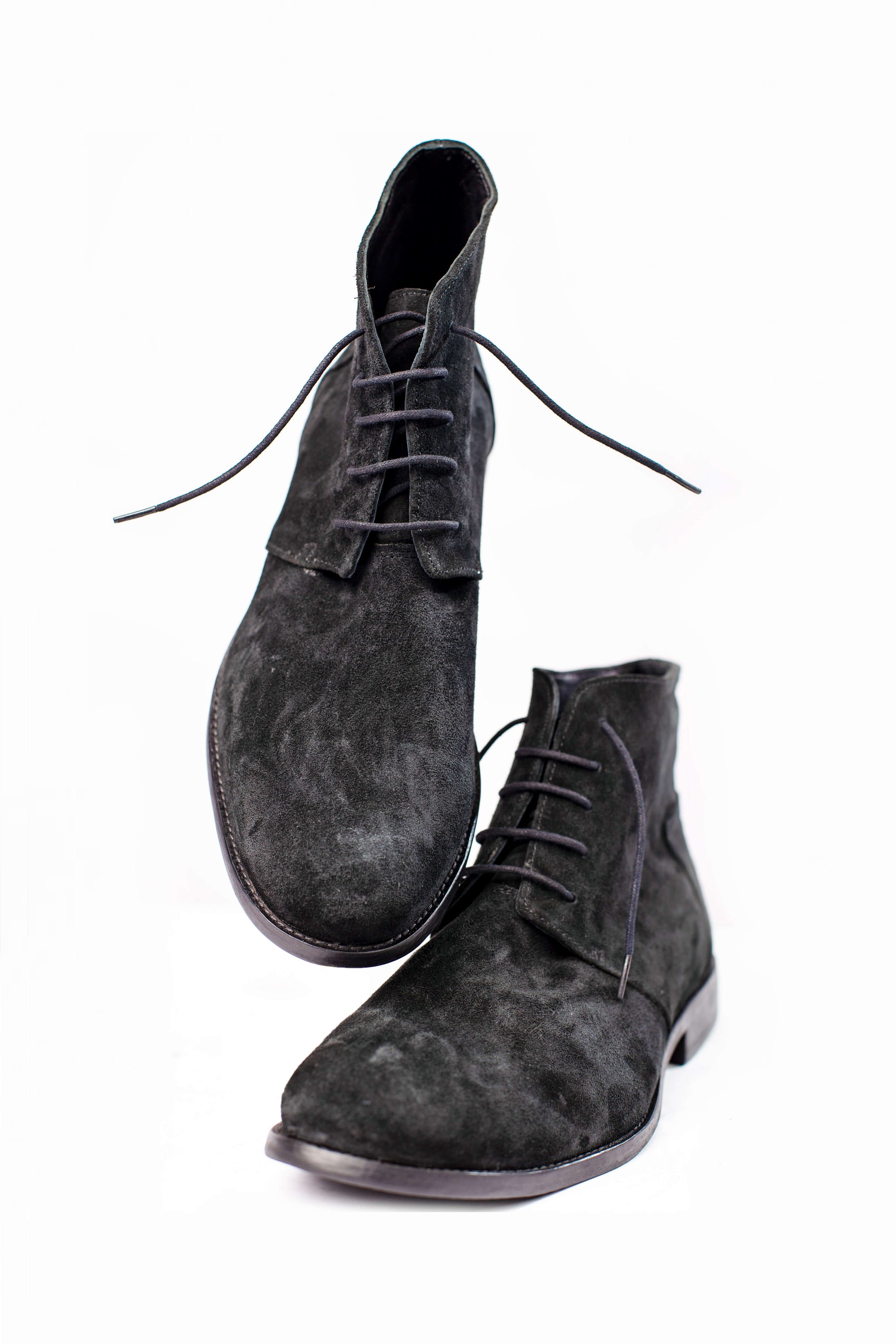 Black Suede Ankle Boots