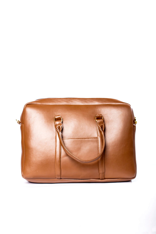 16-Inch Leather Laptop Bag